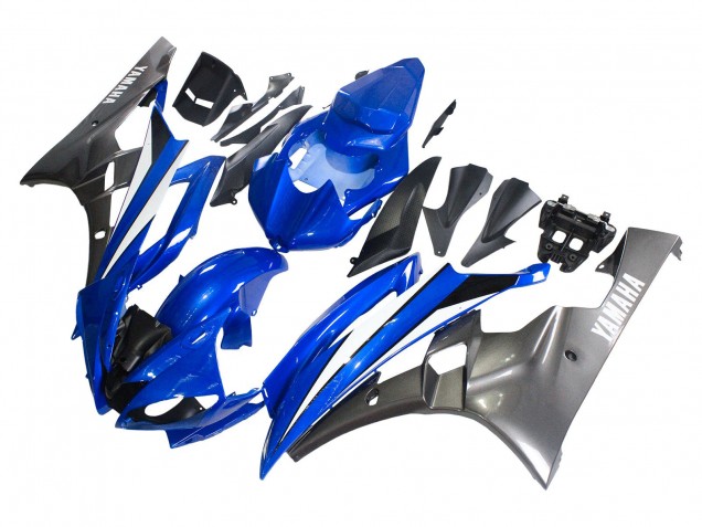 Comprar Carenados Moto Yamaha YZF 600 R6 2006-2007 - Azul Blanco Negro Brillante