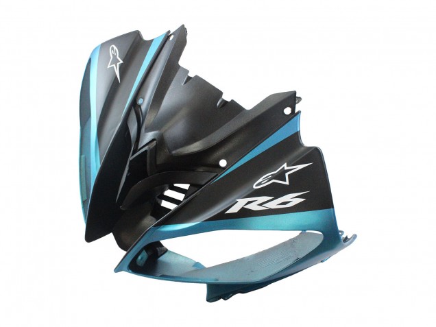 Comprar Carenados Moto Yamaha YZF 600 R6 2008-2016 - Azul Claro Negro Mate Petronas ENEOS