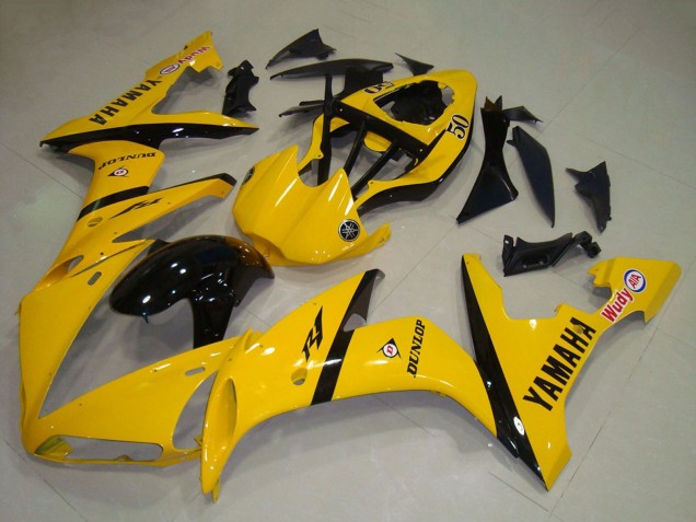 Comprar Carenado Moto Yamaha YZF R1 2004-2006 - Amarillo Negro Brillante