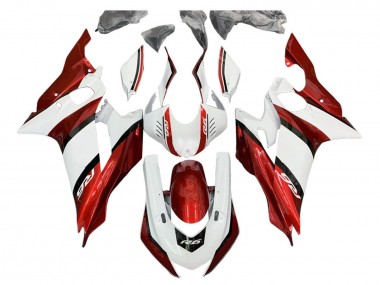 Comprar Kits Carenado Moto Yamaha YZF 600 R6 2017-2025 - Blanco Rojo Negro