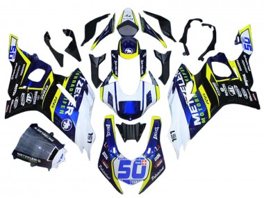 Comprar Carenados Moto Yamaha YZF 600 R6 2017-2023 - Blanco Amarillo Azul