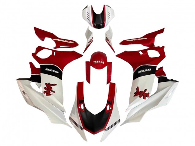 Comprar Carenado Moto Yamaha YZF 600 R6 2017-2023 - Blanco Rojo Negro