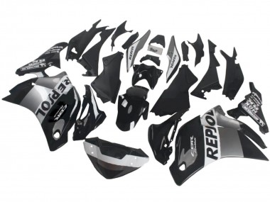 Comprar Carenados Moto Honda CBR250RR 2011-2015 - Plata Blanco Negro Brillante Repsol