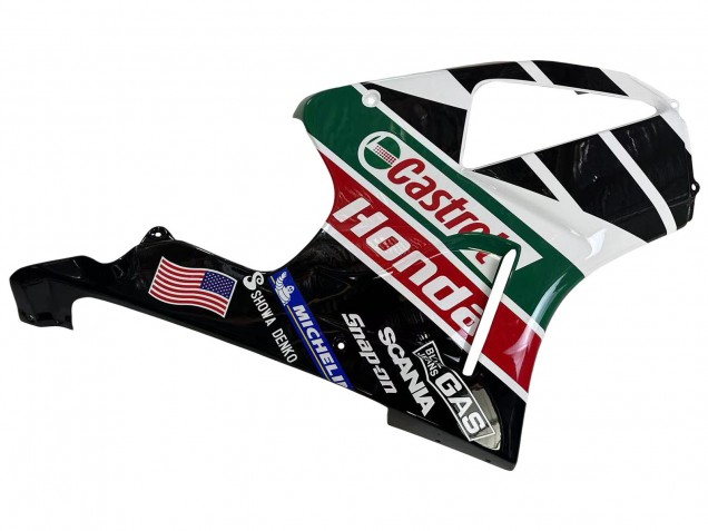 Comprar Carenados Moto Honda VTR1000 2000-2006 - Blanco Rojo Verde Negro Brillante Castrol
