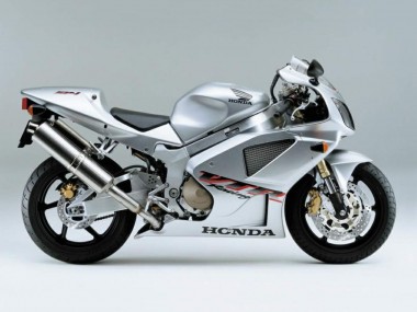 Comprar Carenados Moto Honda VTR1000 2000-2006 - Plata Blanco Carrera