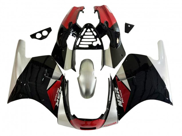 Comprar Carenados Moto Honda NSR250R 1988-1989 - Plata Rojo Negro Brillante
