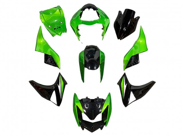 Comprar Carenados Moto Kawasaki Z1000 2003-2006 - Verde Negro Brillante