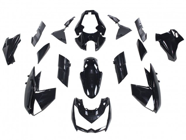 Comprar Carenados Moto Kawasaki Z1000 2010-2013 - Negro Brillante