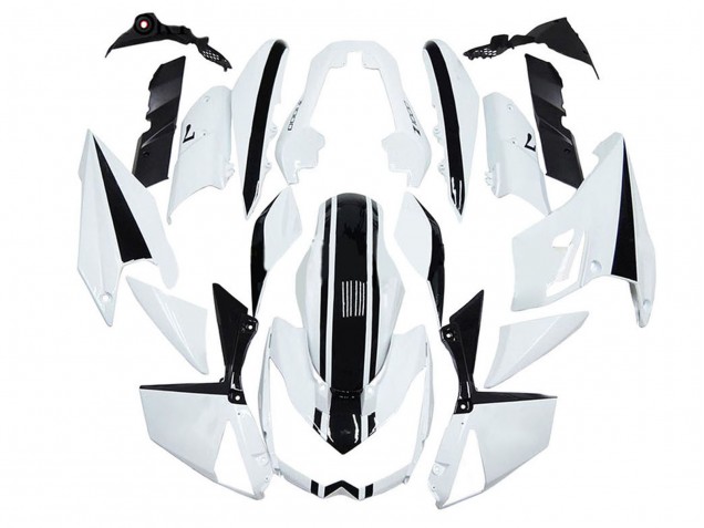Comprar Carenados Moto Kawasaki Z1000 2010-2013 - Blanco Negro