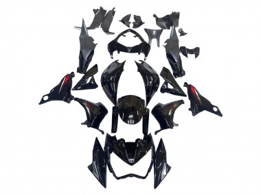 Comprar Carenados Moto Kawasaki Z800 2013-2018 - Negro Brillante Rojo