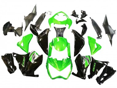 Comprar Carenados Moto Kawasaki Z800 2013-2018 - Verde Negro Brillante