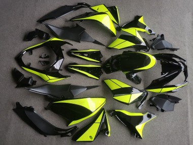 Comprar Carenados Moto Kawasaki Z800 2013-2018 - Negro Brillante Neon Amarillo