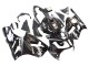 Comprar Carenados Moto Kawasaki ZX12R 2000-2001 - Negro Brillante Blanco Elf Nieve