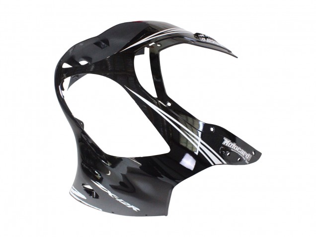 Comprar Carenados Moto Kawasaki ZX12R 2000-2001 - Negro Brillante Blanco Elf Nieve