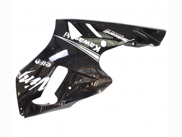 Comprar Carenados Moto Kawasaki ZX12R 2000-2001 - Negro Brillante Blanco Elf Nieve