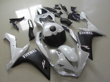 Comprar Carenados Moto Yamaha YZF R1 2007-2008 - Blanco Negro Mate