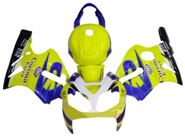 Comprar Carenados Moto Kawasaki ZX12R 2002-2006 - Amarillo Blanco Azul Corona Extra