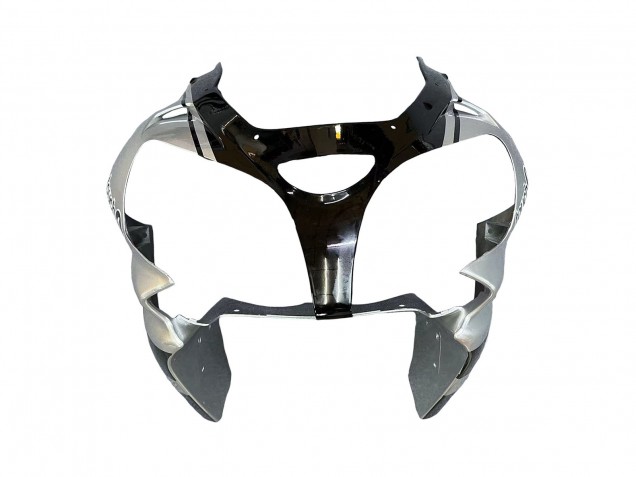 Comprar Carenados Moto Kawasaki ZX9R 2002-2003 - Plata Negro Brillante Monstruo Elf