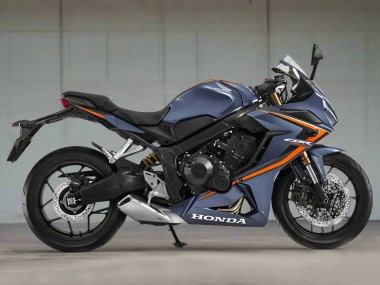 Comprar Carenados Moto Honda CBR650R 2019-2020 - Azul Oscuro Brillante Naranja Negro