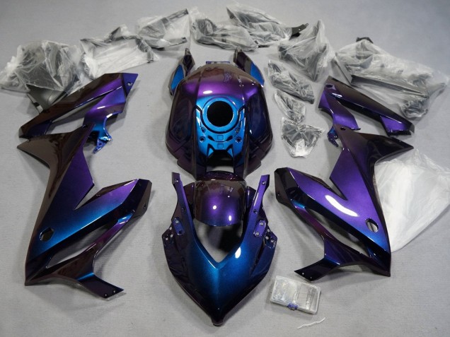 Comprar Carenados Moto Honda CBR650R 2021-2023 - Camaleón Azul Púrpura
