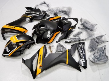 Comprar Carenados Moto Honda CBR650R 2021-2023 - Negro Mate Amarillo HRC