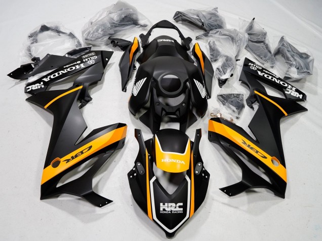 Comprar Carenados Moto Honda CBR650R 2021-2023 - Negro Mate Amarillo HRC