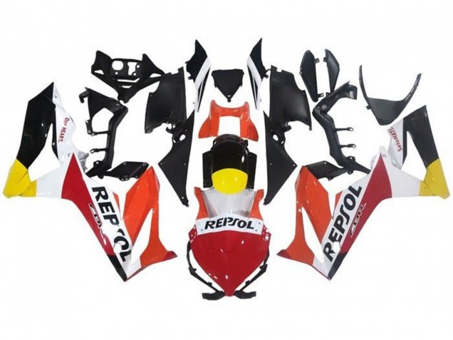 Comprar Carenados Moto Honda CBR650R 2021-2023 - Naranja Blanco Rojo Amarillo Negro Brillante Repsol