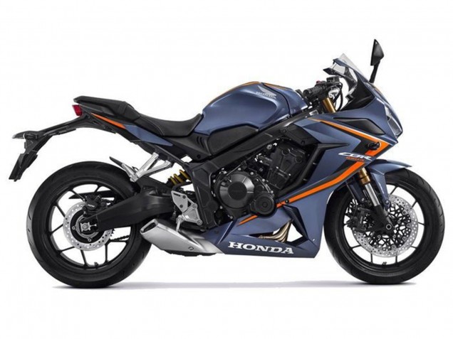 Comprar Carenados Moto Honda CBR650R 2021-2023 - Azul Mate Oscuro Naranja Negro