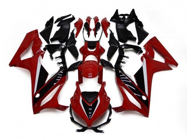 Comprar Carenados Moto Honda CBR650R 2021-2023 - Rojo Granate Negro Brillante