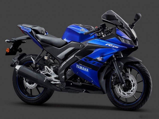 Comprar Carenados Moto Yamaha YZF R15 2018-2024 - Azul Negro Blanco
