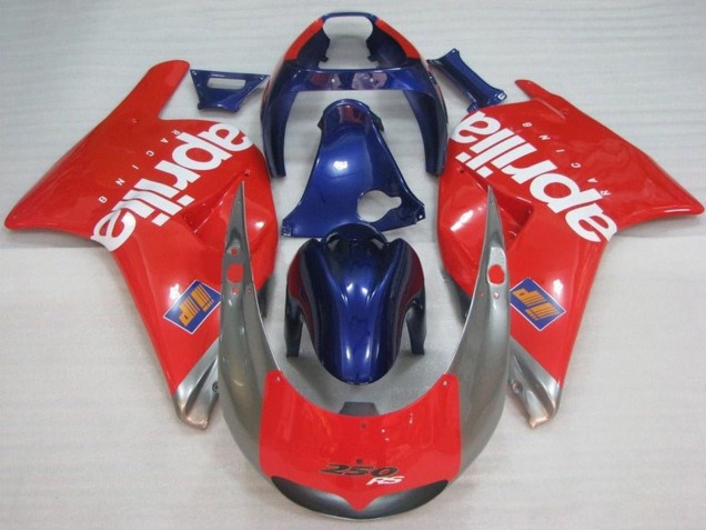 Comprar Carenados Moto Aprilia RS250 1995-1997 - Rojo Plata Azul Blanco