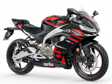 Comprar Carenados Moto Aprilia RS457 2024-2025 - Negro Mate Rojo