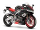 Comprar Carenados Moto Aprilia RS660 2020-2024 - Negro Mate Plata Rojo