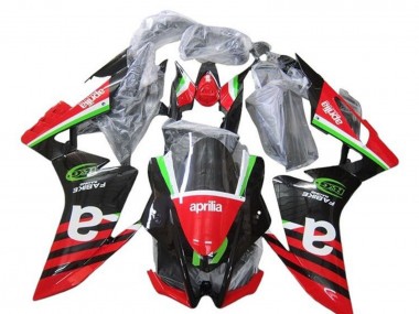 Comprar Carenados Moto Aprilia RSV4 1000 2009-2015 - Rojo Verde Negro Raya