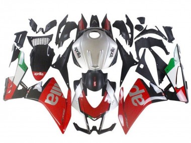 Comprar Carenados Moto Aprilia RSV4 1000 2009-2015 - Rojo Plata Negro Verde