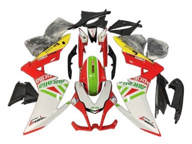 Comprar Carenados Moto Aprilia RSV4 1000 2009-2015 - Blanco Rojo Verde Amarillo