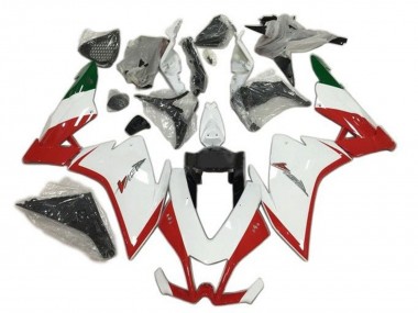 Comprar Carenados Moto Aprilia RSV4 1000 2009-2015 - Rojo Blanco Verde