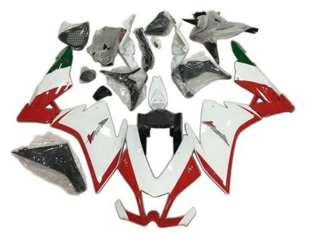 Comprar Carenados Moto Aprilia RSV4 1000 2009-2015 - Rojo Blanco Verde