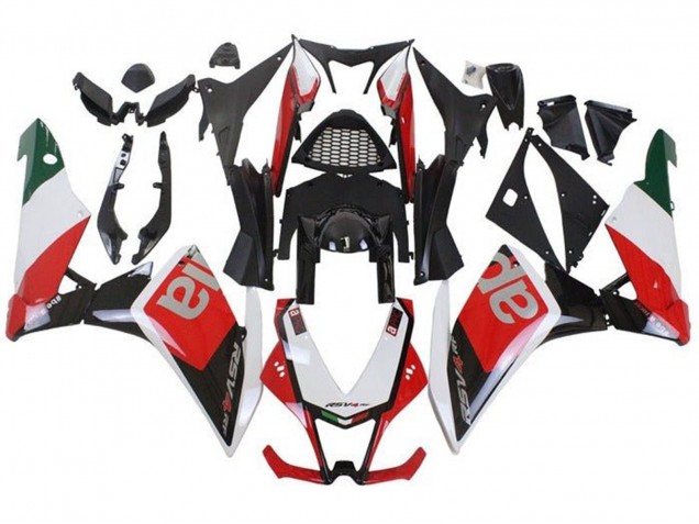 Comprar Carenados Moto Aprilia RSV4 1000 2009-2015 - Blanco Rojo Negro Verde