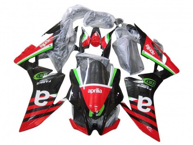 Comprar Carenados Moto Aprilia RSV4 1000 2016-2020 - Rojo Negro Verde Raya