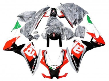 Comprar Carenados Moto Aprilia RSV4 1000 2016-2020 - Rojo Negro Plata Verde