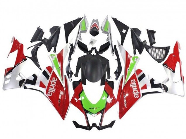 Comprar Carenados Moto Aprilia RSV4 1000 2016-2020 - Rojo Verde Plata Negro