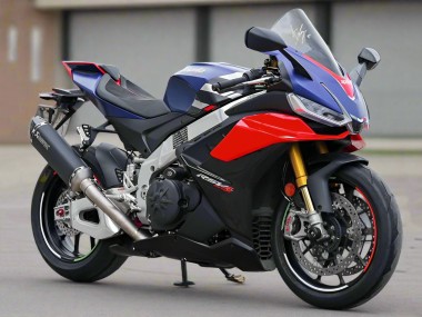 Comprar Carenados Moto Aprilia RSV4 1100 2021-2024 - Azul Mate Rojo Brillante Negro