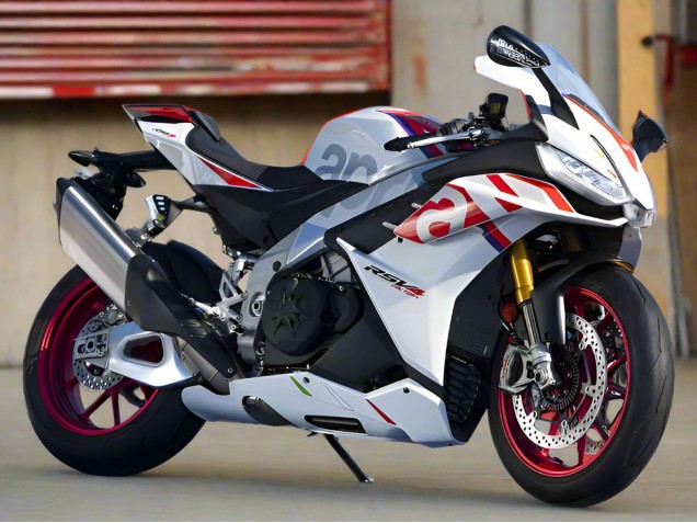 Comprar Carenados Moto Aprilia RSV4 1100 2021-2024 - Blanco Rojo Azul
