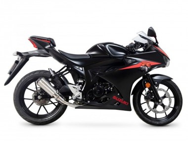 Comprar Carenados Moto Suzuki GSXR125 2017-2025 - Negro Rojo Raya