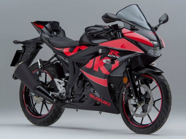 Comprar Carenados Moto Suzuki GSXR125 2017-2025 - Negro Rojo
