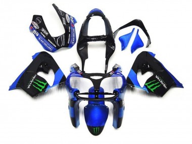 Comprar Carenados Moto Kawasaki ZX9R 2002-2003 - Azul Negro Verde Monstruo