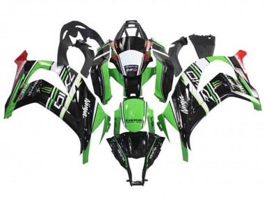 Comprar Carenados Moto Kawasaki ZX10R 2011-2015 - Verde Negro Blanco Rojo Raya Monstruo