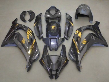 Comprar Carenados Moto Kawasaki ZX10R 2016-2020 - Falso FibraCarbono Oro