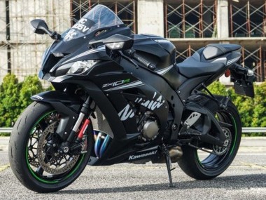 Comprar Carenados Moto Kawasaki ZX10R 2016-2020 - Negro Mate Blanco Verde